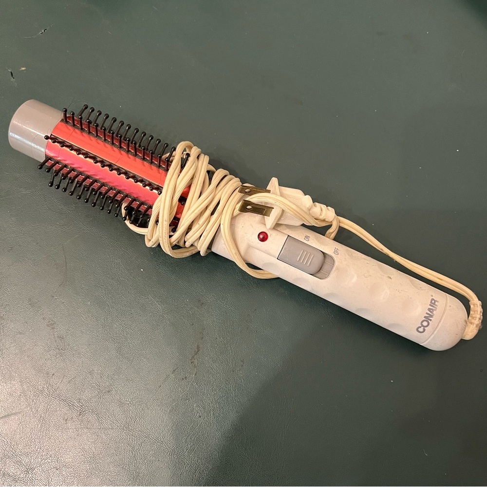 Conair Brush Hot Curling Iron